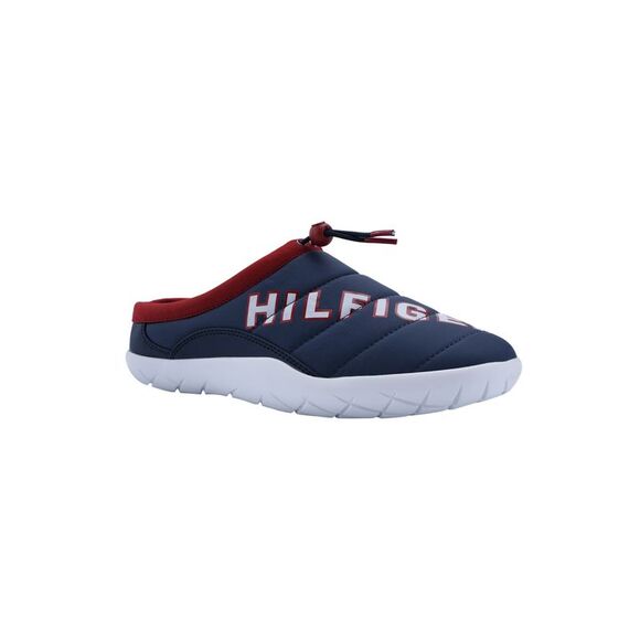 TOMMY HILFIGER Mens Navy Toggle Teller Platform Slip On Sneakers Shoes 8.5 M